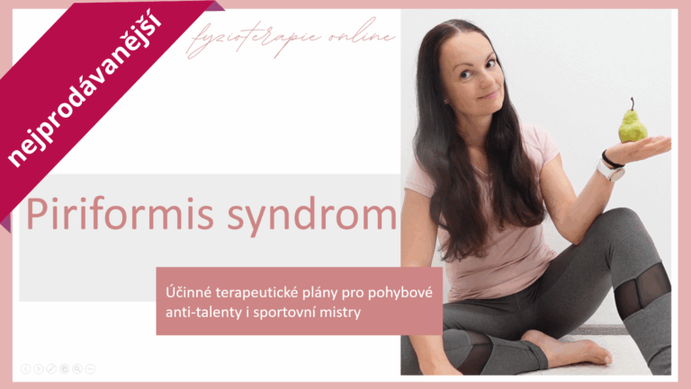 piriformis syndrom - online kurz